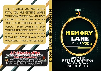 MEMORY LANE 2024 Edition Part 1 Volume 3