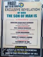 APOSTLE PETER ODOEMENA THE SON OF MAN AT 70